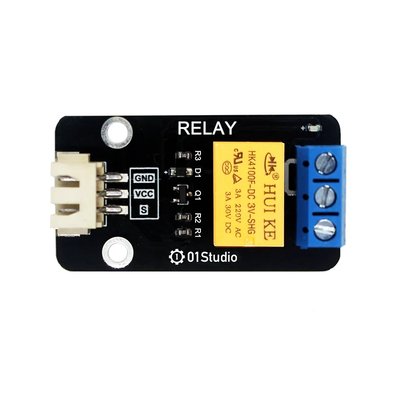 01Studio 3.3V Relay Module pyBoard Micropython Programming