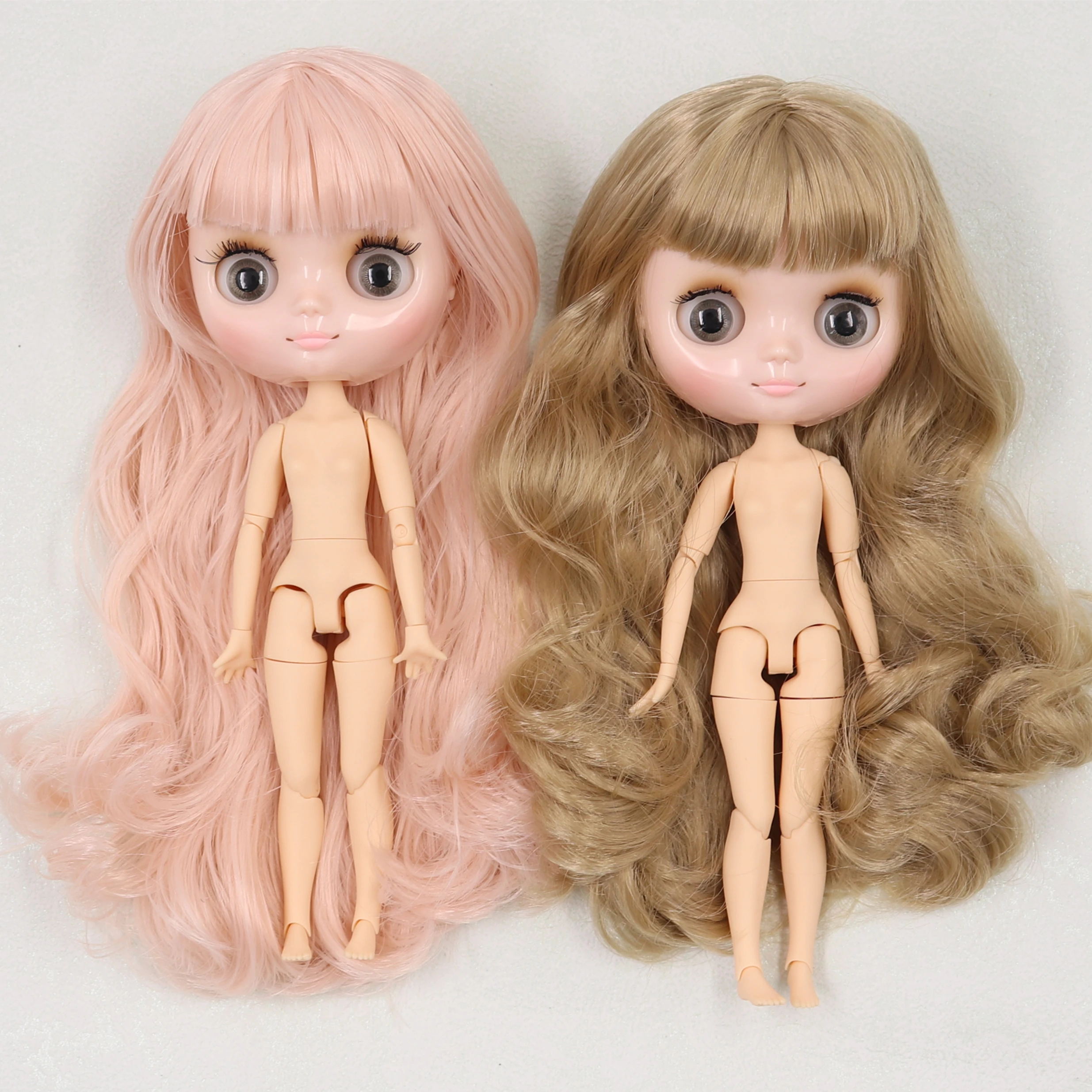 ICY DBS blyth middie doll 1/8 BJD shiny face long hair joint body 20cm toy girls gift