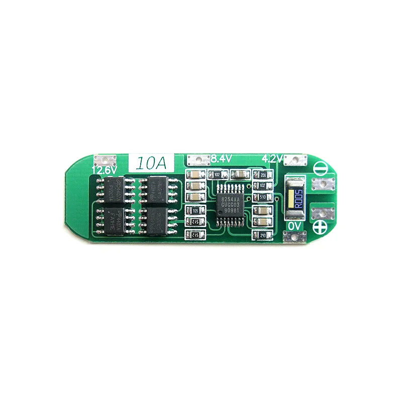 3S 10A 11.1V 12V 12.6V 18650 18650 Li-ion lithium Battery Protection Board PCB BMS for 3 packs polymer Cell 3.7V X 3