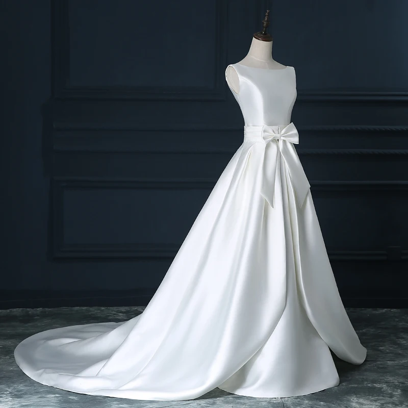 Robe de mariée avec poches, deux pièces, pour mère de la mariée, vente en gros, offre spéciale, 2018