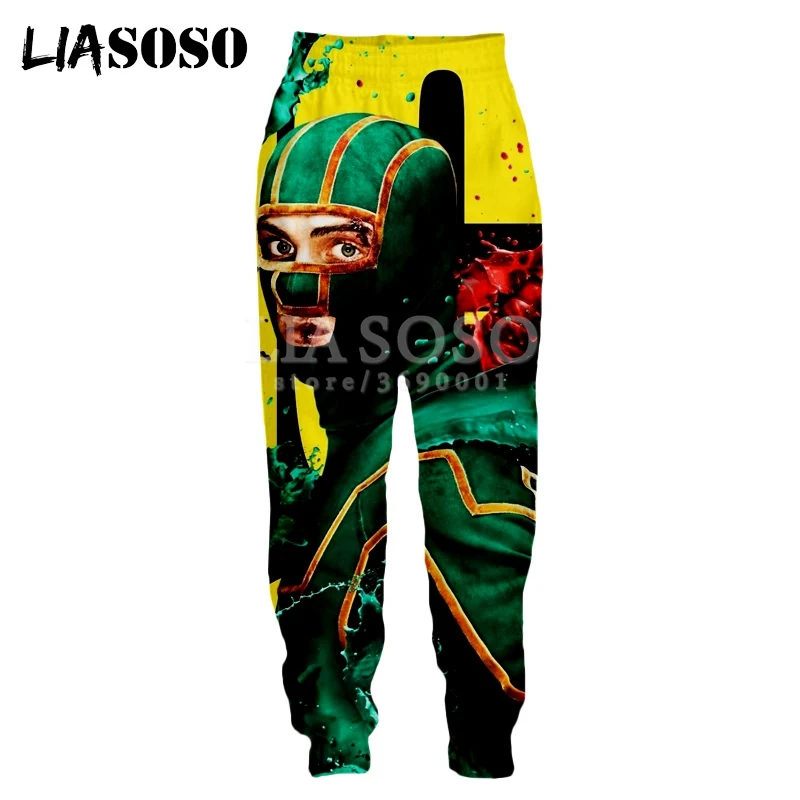 LIASOSO joseph Cage Crazy Funny fissa il tuo viso pantaloni della tuta stampa 3D uomo donna pantaloni della tuta da Jogging divertenti pantaloni