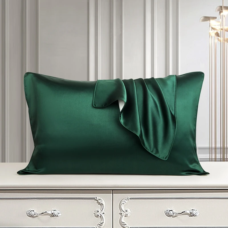 Solid Color Pillow Cover High Quality Rayon Pillow Case Cover Envelope Pillowcase 50x70 50x90 Cover For Pillow