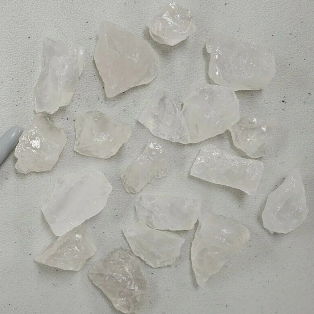 Natural White Quartz Crystal Bulk Rough Gemstones Healing Crystals