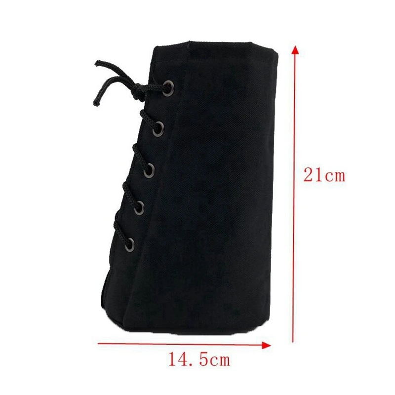 Outdoor Shooting Gear Tactical Buttstock Shell Hunting Rifle Cheek Rest Back Pouch