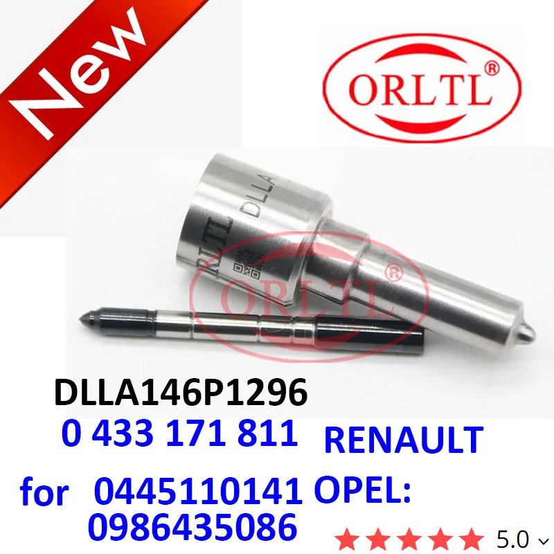 

ORLTL Commmon Rail Nozzle DLLA146P1296 0 433 171 811 0433171811 для RENAULT 0 445 110 141 0445110141 0986435086