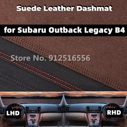 Car Suede Dashmat Dash Mat Dashboard Cover Non-Slip Sun Shade Accessories for Subaru Outback Legacy B4 2003 2004 2005 2006 2009