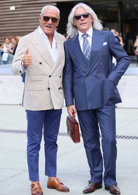 Traje de novio ajustado con doble botonadura, traje de negocios para fiesta de graduación, traje de boda de lujo, 2 piezas (chaqueta + Pantalones)