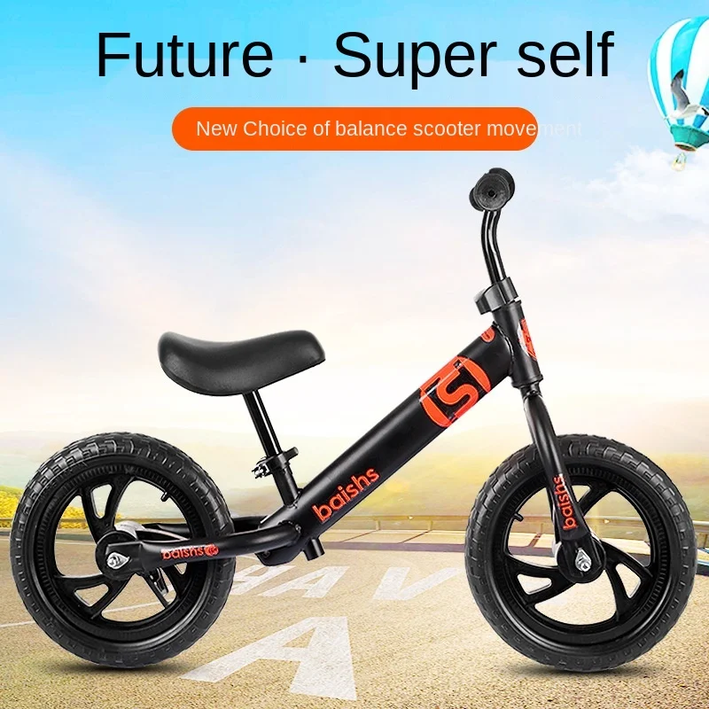 LazyChild-Bicicleta de Equilíbrio Infantil, Bicicleta sem Pedal, Scooter de 2 a 6 Anos, 12 "Scooter de Equilíbrio Deslizante