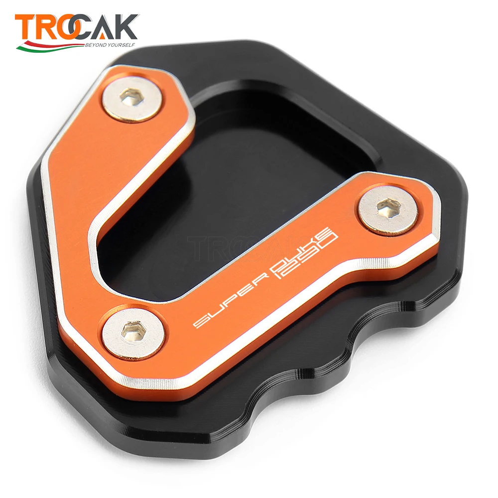 Side Stand Pad Plate Kickstand Enlarger Support Extension For KTM 1290 Super Duke GT 1290 Superduke GT 2013 2014 2015 2016 2017