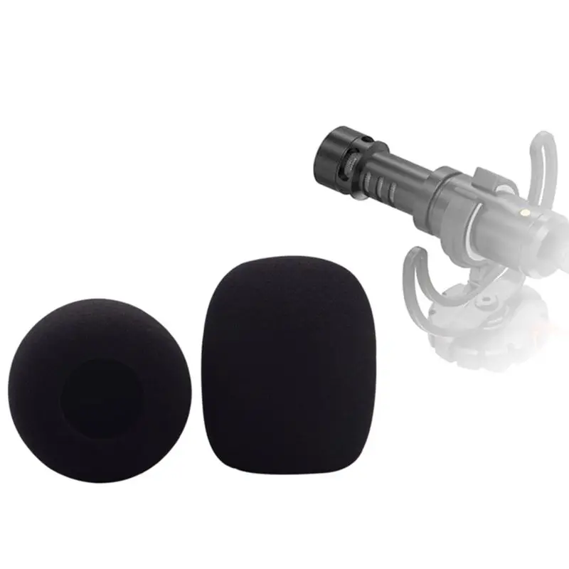 Mikrofon szyba przednia gąbka piankowa do Rode VideoMicro kompaktowy mikrofon do nagrywania wideo QXNF