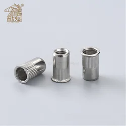 10-20Pcs M3 M4 M5 M6 M8 M10 304 Stainless Steel Rivnut Small Countersunk Head Riveted Nuts Insert Nutsert Cap Rivet Nut