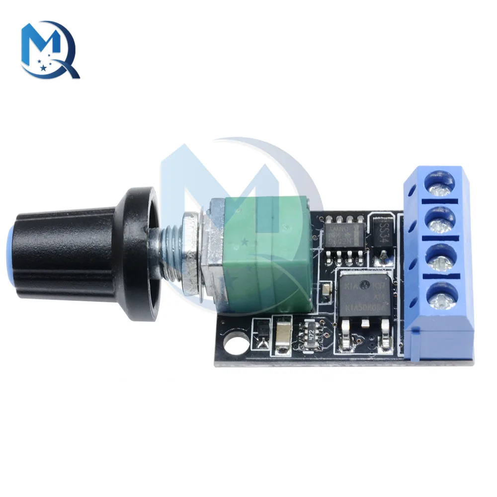 5V-16V 10A PWM Speed LED Dimming DC Motor Speed Control Potentiometer Governor PWM Speed Regulation Board Switch Module