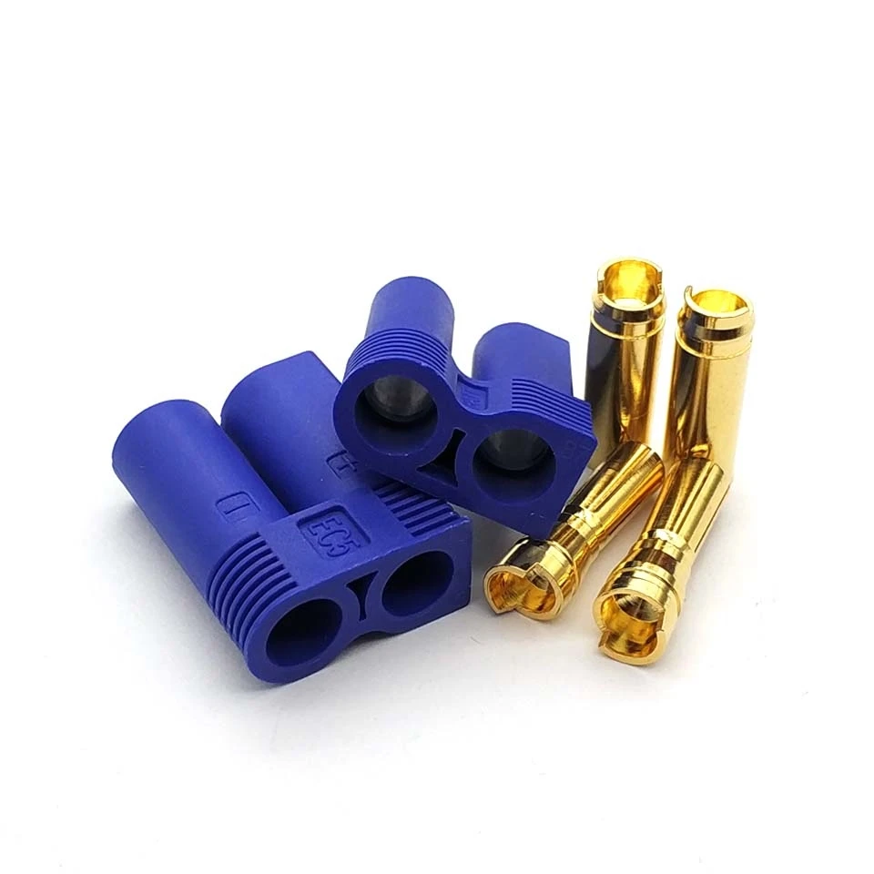 EC5 RC Connector Female Male Bullet Gold Connector plug For RC Lipo Battery