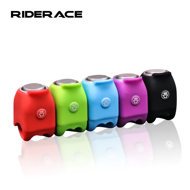 Bike Electronic Loud Horn MTB Road Cycling Handlebar Bells Mini Portable Silicone Shell Safety Alarm Bell Bicycle Accessories