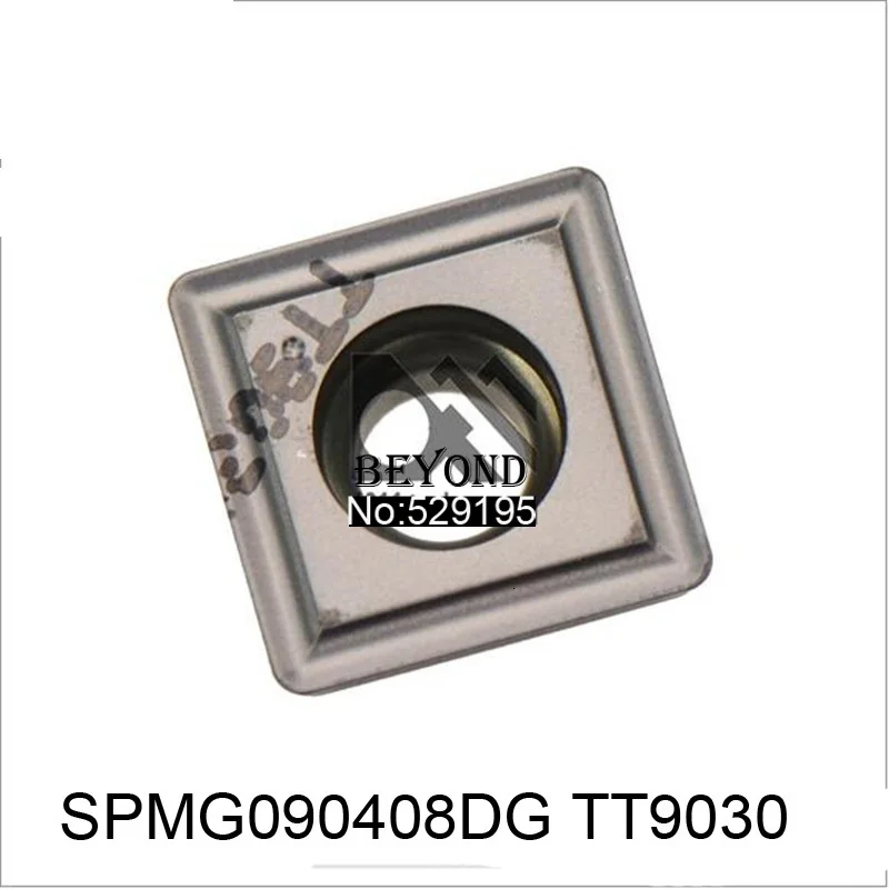 Torno CNC Original genuíno dedicado SPMG, SPMG090408-DG, TT8020, SPMG090408-DG, TT9030, SPMG090408DK, TT6030, 10pcs