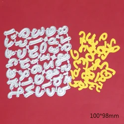 Hebrew alphabet set Metal Steel Cutting Die Craft Knife Blade Punch Die Stencils for Scrapbooking paper card making die template