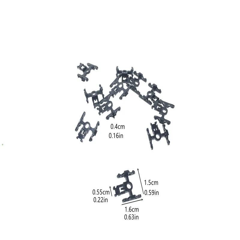 2018 New Arrival 10pcs/lot N Scale Train Model Toy Bogie