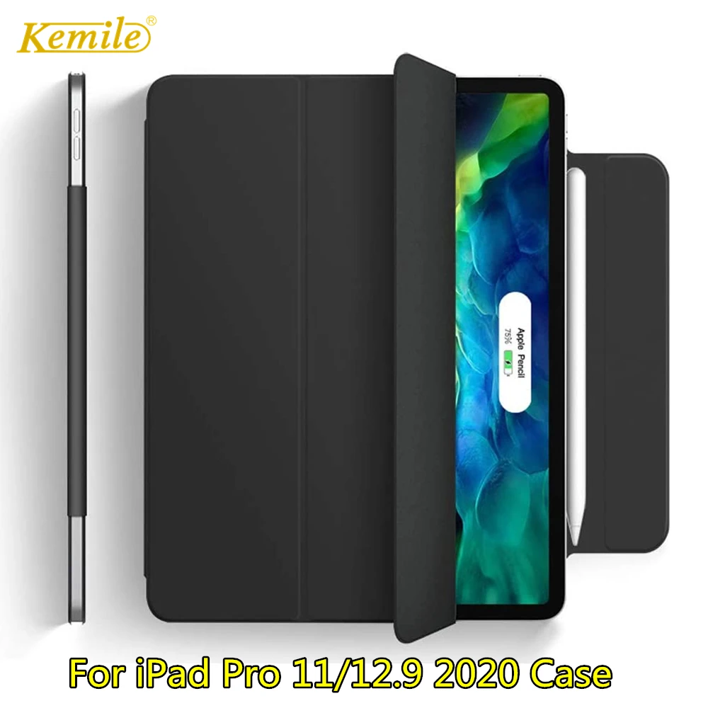 

For iPad Pro 11 2020 Case for iPad Pro 12.9 2020 Pro 11 2020 Funda Magnetic Ultra Slim Smart Cover for iPad Pro 11 2020 Case