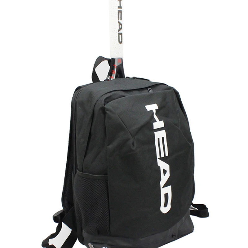 HEAD Tennis Racket Bag Badminton Backpack Can Hold 1-2 Rackets With Breathable Independent Shoes Bag Men Women