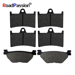 Front and Rear Brake Pads for Yamaha XV1700 XV 1700 Road Star Warrior 02-09 XV1900 Raider XV 1900 Stratoliner 2004-2014