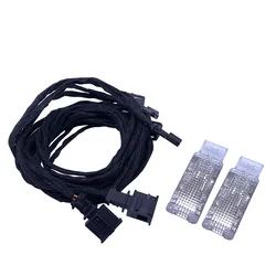 Lámpara espacial y Cable para luz de pie, accesorio para J etta Golf MK5 MK6 MK7 Passat B6 Tiguan Sharan POLO 7L0 947 415, 1 Juego