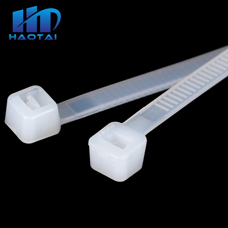 Self-Locking Plastic Nylon Wire Cable Zip Ties 100pcs White Cable Ties Fasten Loop Cable Various specifications