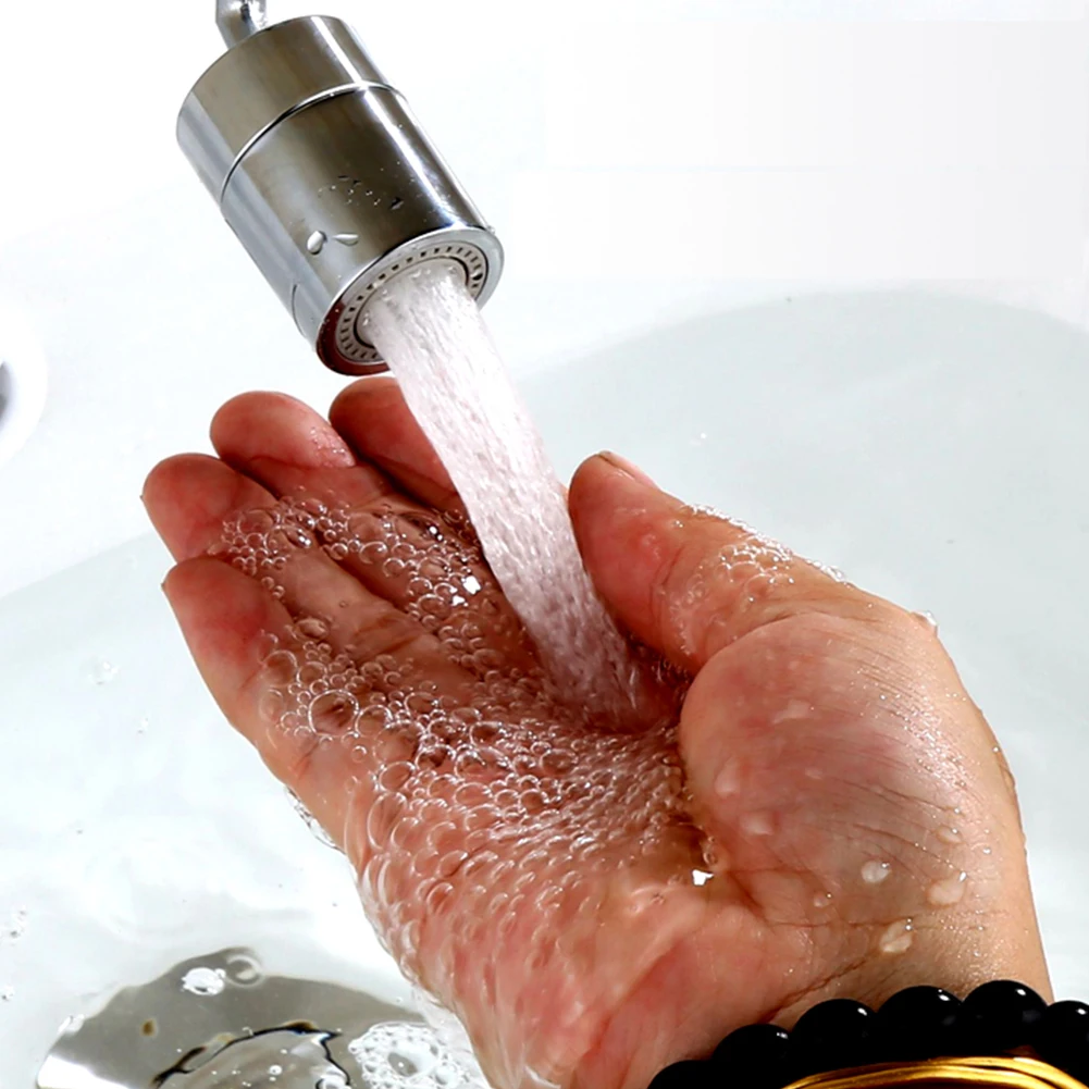 720 ° drehbare Universal Splash Filter Wasserhahn Extender Anti-Splash Tap Wasserhahn Sprayer Kopf Adapter