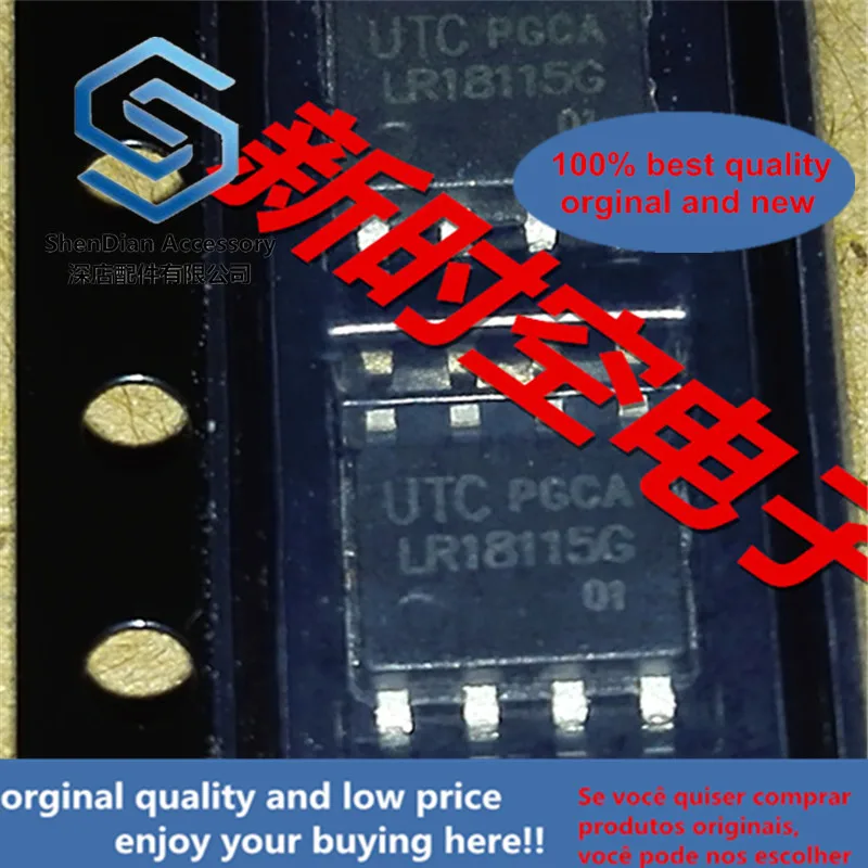 

10pcs only orginal new LR18115 LR18115G LR18115G-SO8-R