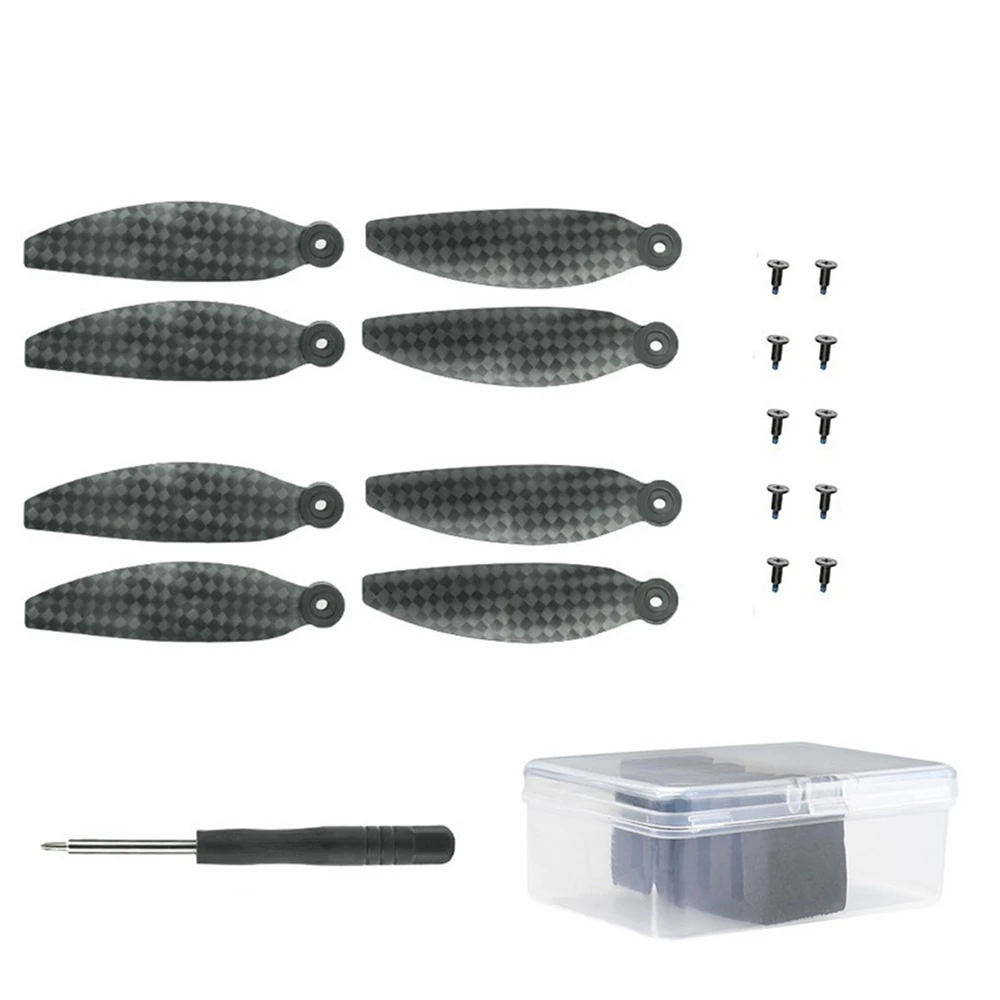 1/2 para łopata śmigła z włókna węglowego dla Mavic Mini śmigła z mechanizmem szybkiego uwalniania rekwizyty zamiennik dla DJI Mavic Mini części do dronów