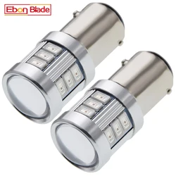 2 x ๋นจ๊ฐ์ 566 P21/4W 7225 BAZ15d BA15D BAY15D LED ์ ๊ตฌ 5630 18SMD ์๋ ํ
์ผ ๋ธ๋ ์ดํฌ ์ ์ง ์ฃผ์ฐจ ์กฐ๋ช
๋จํ ์๋์ฐจ ์คํ์ผ๋ง 12V-60V DC