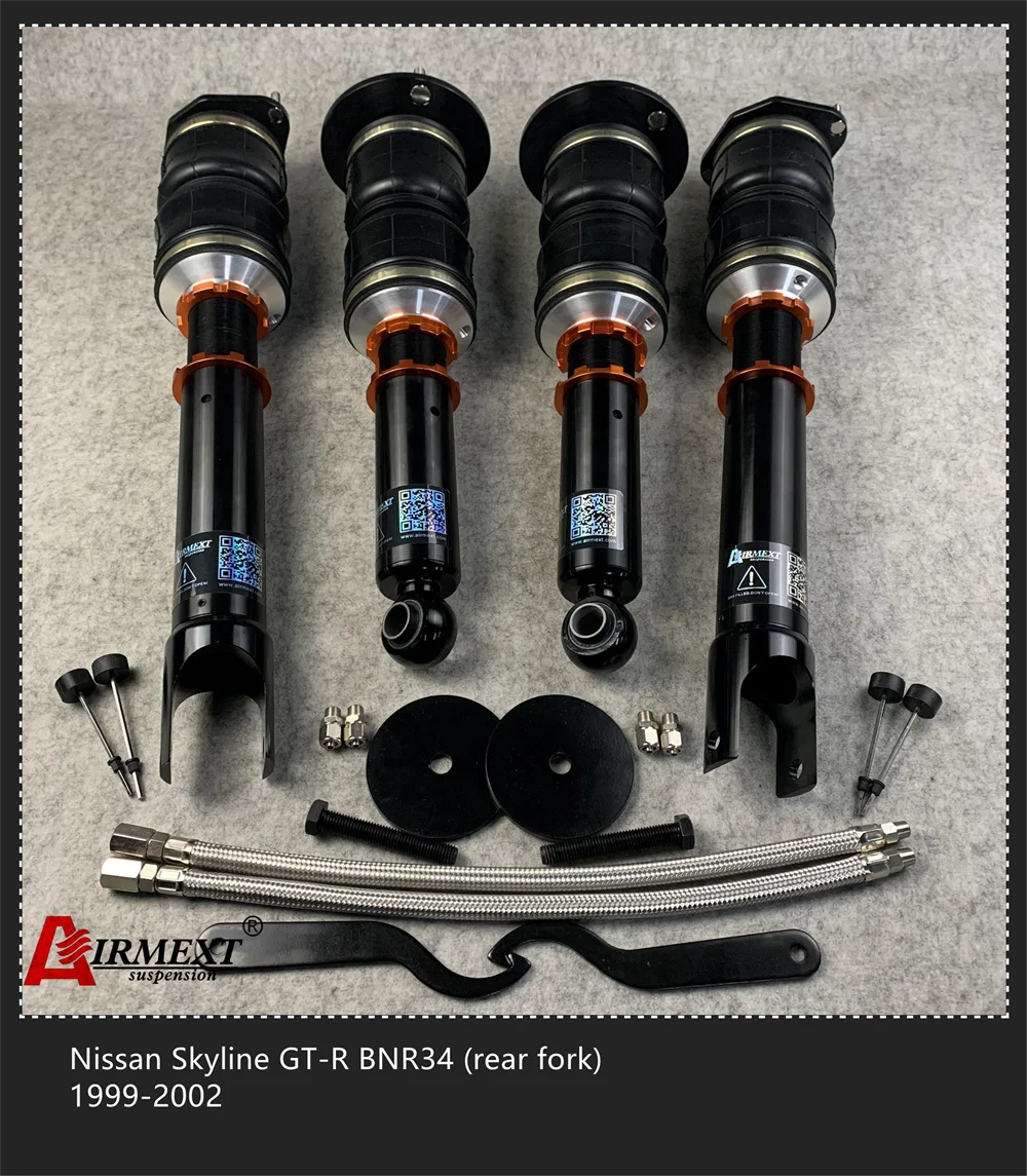 

For NISSAN Skyline GT-R BNR34(Rr Eye) (1999-2002) / coilover +air spring assembly /Auto parts/ air spring/pneumatic