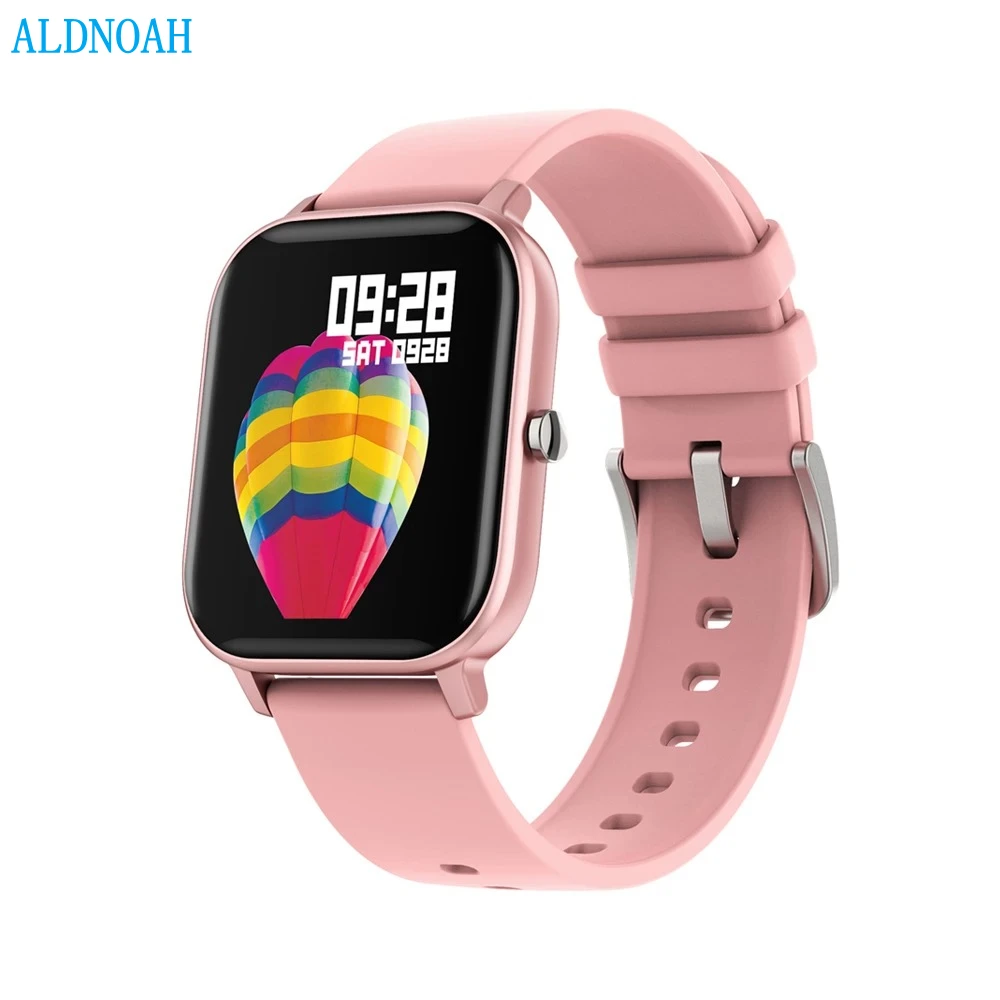 ALDNOAH  IP67 Waterproof P8 Smart Watch Men Women Sport Clock Heart Rate Fitness tracker Sleep Monitor Smartwatch for IOS Androi