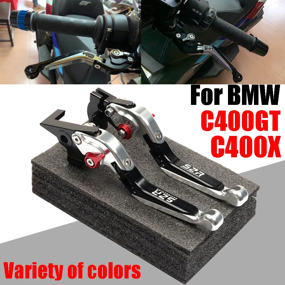 

For BMW C400GT C400X C400 C 400 GT X C 400GT C 400X 2018 - 2022 Accessories Adjustable Brake Clutch Levers Handle Brake Lever