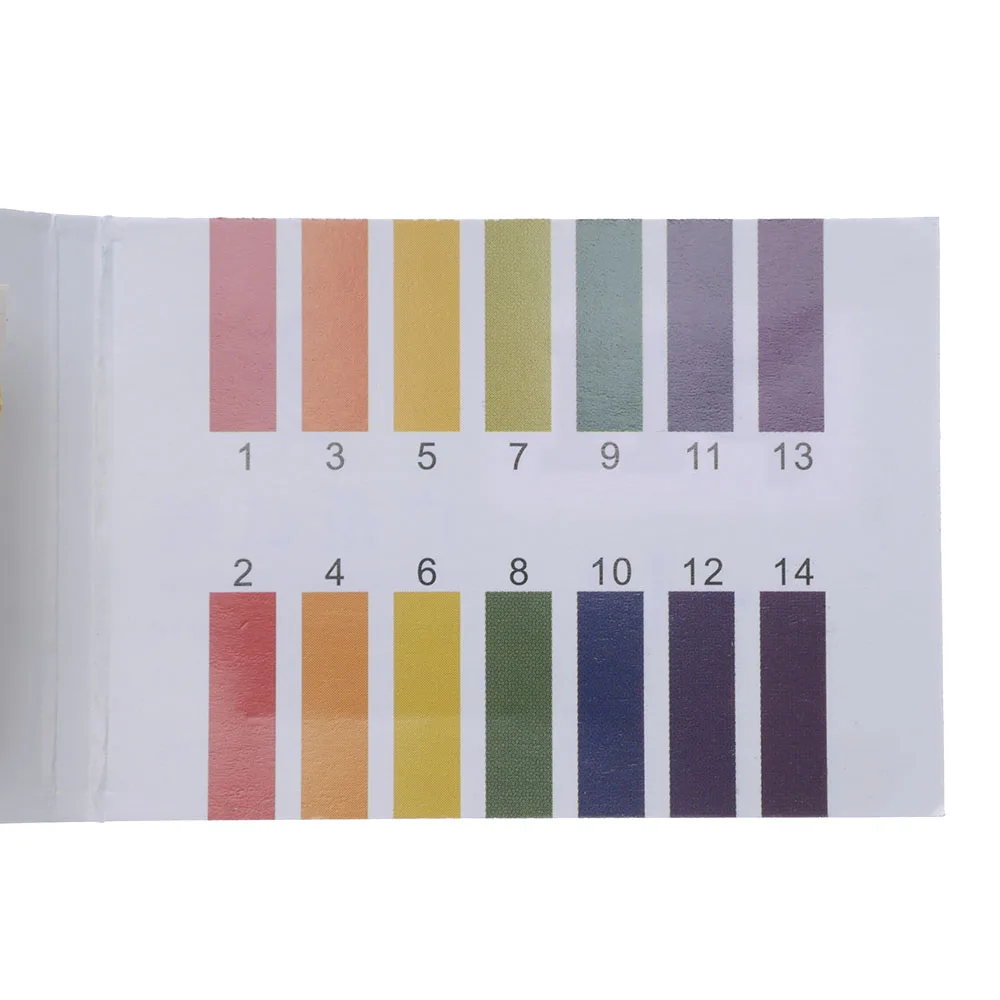 Alkaline Strips 160 Strips Water Test Strips PH Paper Color-coded Litmus Tester For Laboratory Testing Garden Care