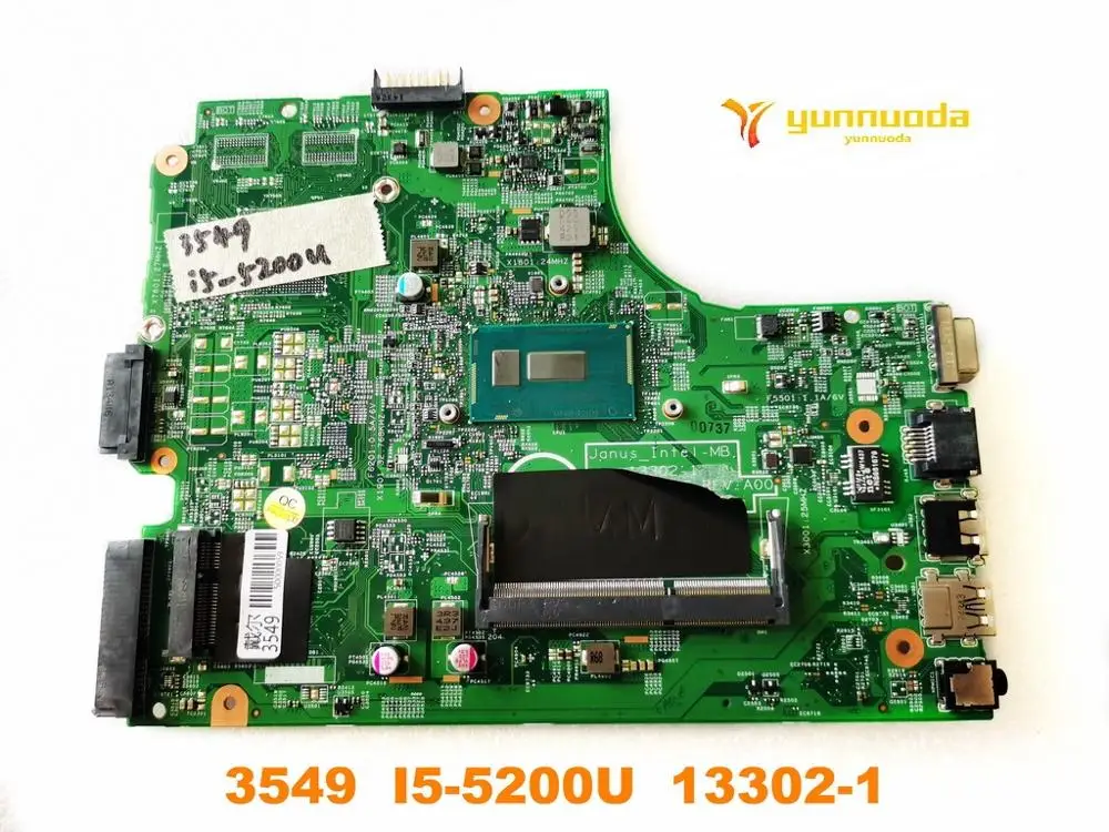 

Original for DELL 3549 Laptop motherboard 3549 I5-5200U 13302-1 tested good free shipping