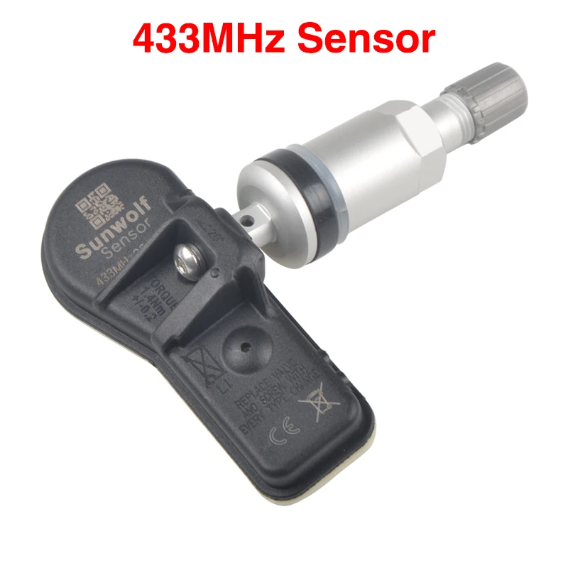 Programmable TPMS Sensor 433MHz Tire Pressure Monitoring System Universal Sensor High Quality Compatible For AUTEL Tools