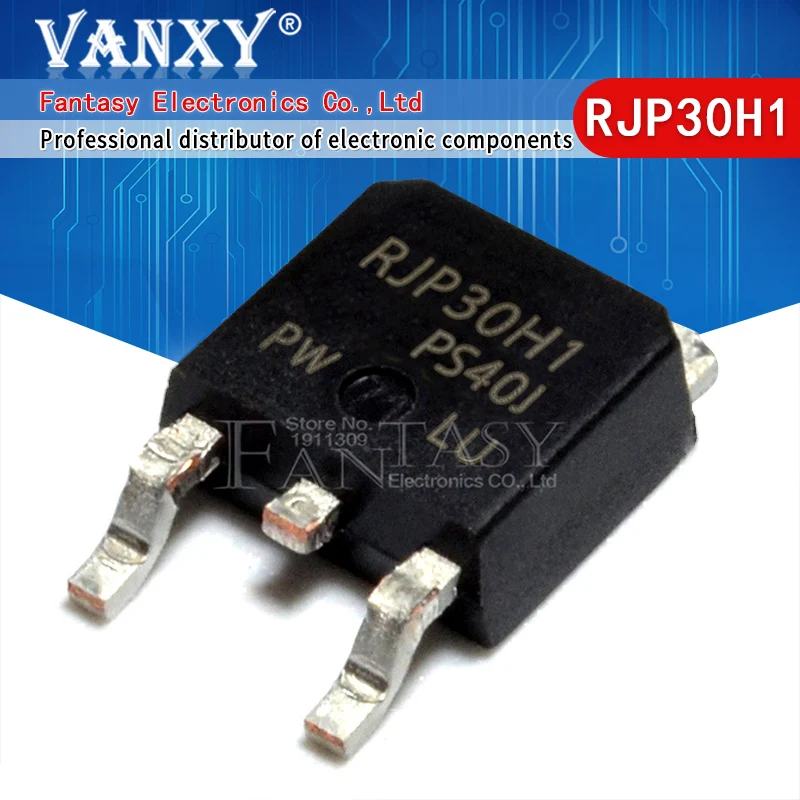 10Pcs RJP30H1 TO-252 30H1 TO252 RJP30H1DPD TO-220F