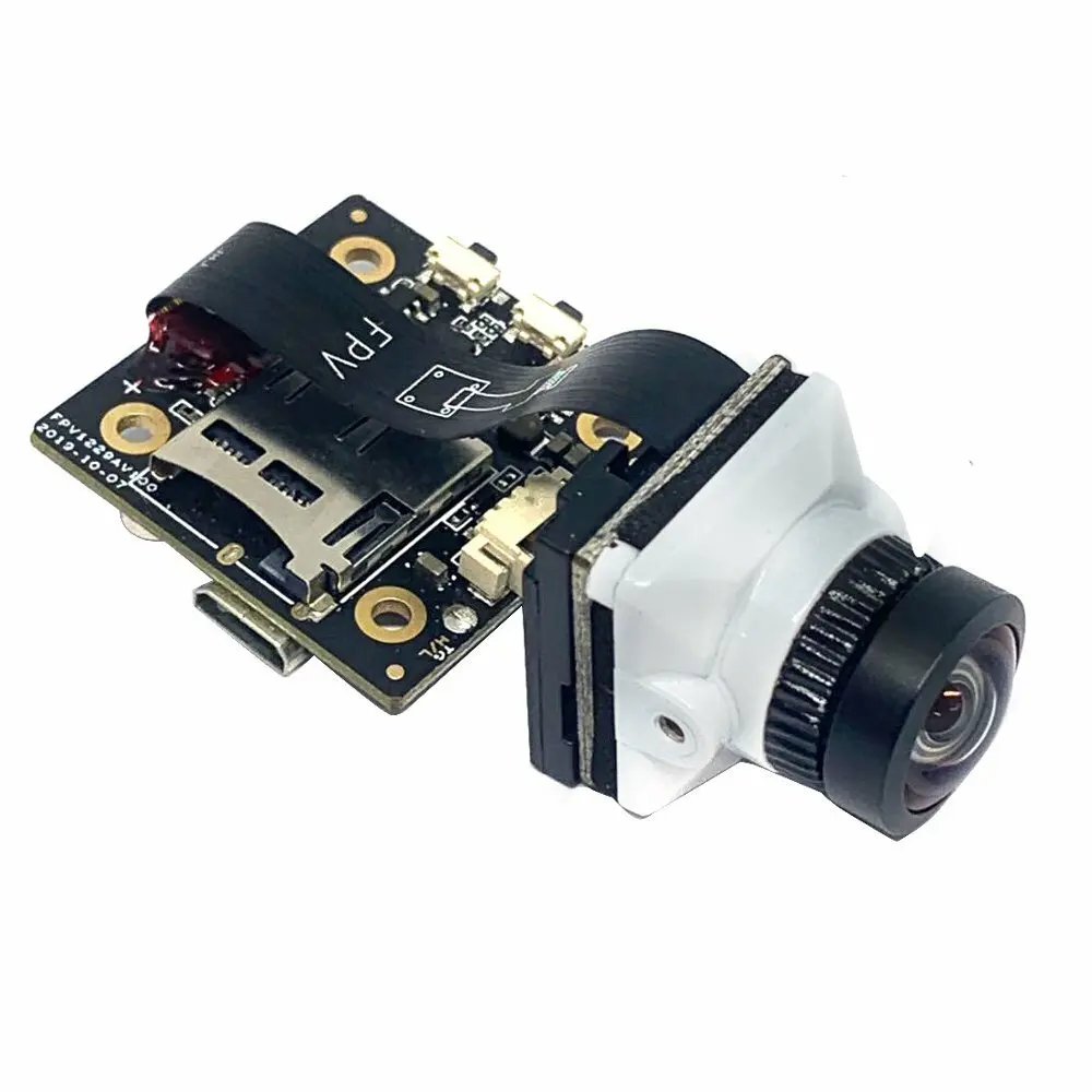 JINJIEAN White Snake 2.1mm/1.8mm Lens 1080P HD FPV Camera With DVR Support 4:3/16:9 PAL/NTSC For DIY FPV Racing Drone