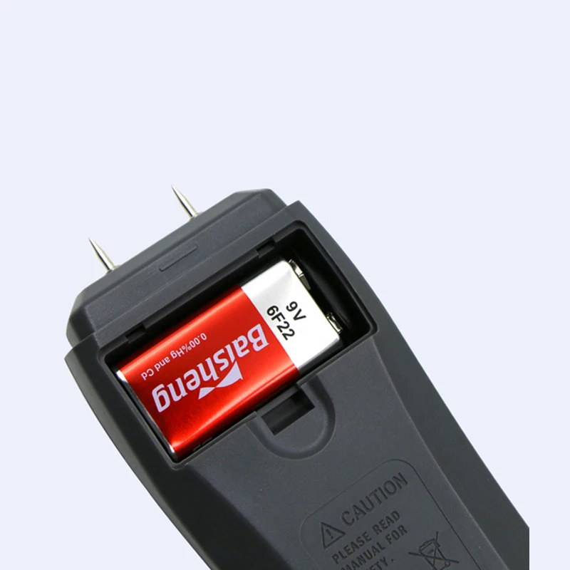 Detector úmido de madeira da madeira do medidor de umidade da caixa do higrômetro do verificador da umidade de digitas dos pinos grande display lcd 0-99.9% mm