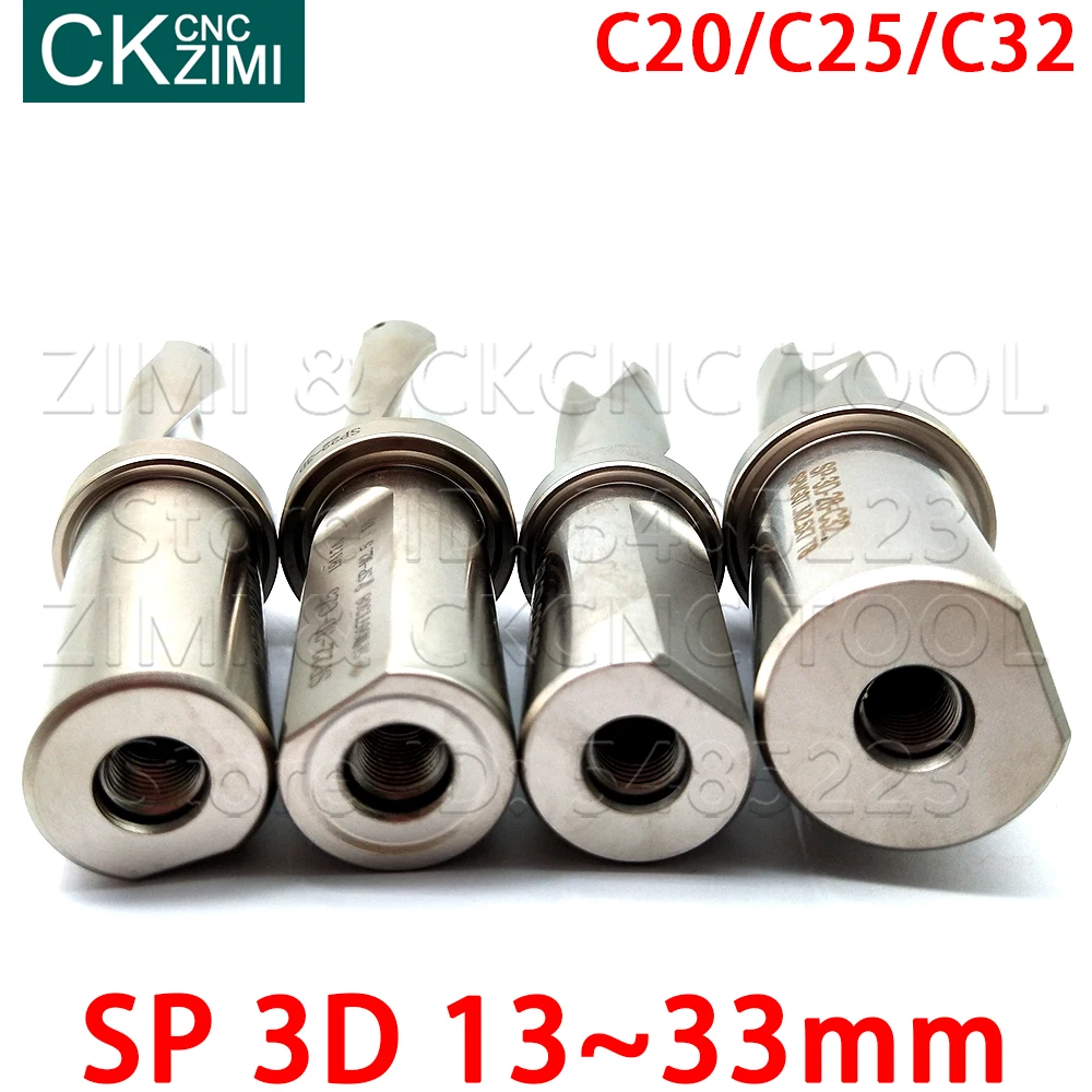 1PC 13-33mm 3D tiefe SP serie U bohrer schnelle bohrer Wende bit bohren Flacher Loch CNC maschinen Drehmaschinen für SPMG serie klinge