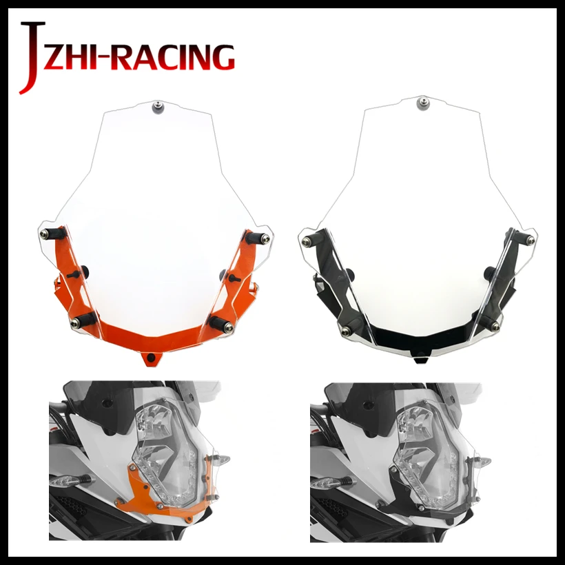 

For KTM 1050 1090 1190 1290 Super ADVENTURE R L Motorcycle Accessories Headlight Guard Protective Cover CNC