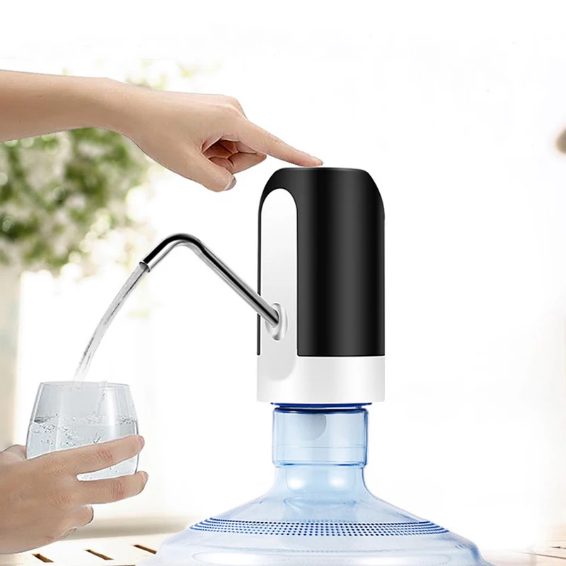 

Electric Water Pump For Barreled Bottle Portable Bottle Drinking Water Pump Dispenser Hand Pump Bottled Water Usb Rechargeable