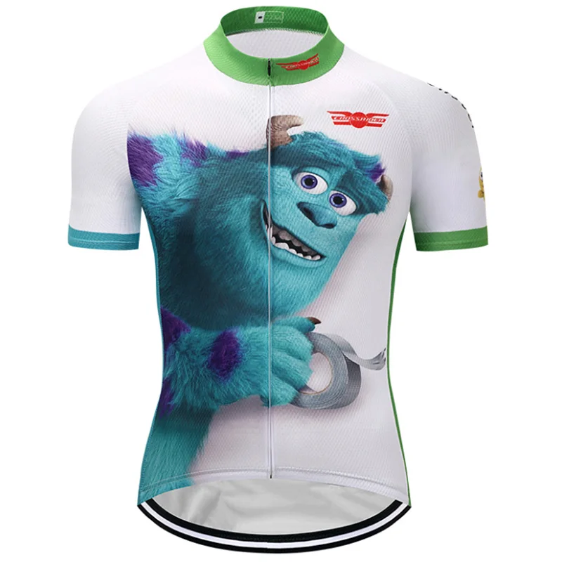 Crossride 2022 Funny Cycling Jersey Summer Mountain Bike Clothing MTB Bicycle Clothes Mens Short Maillot Roupa Ropa De Ciclismo