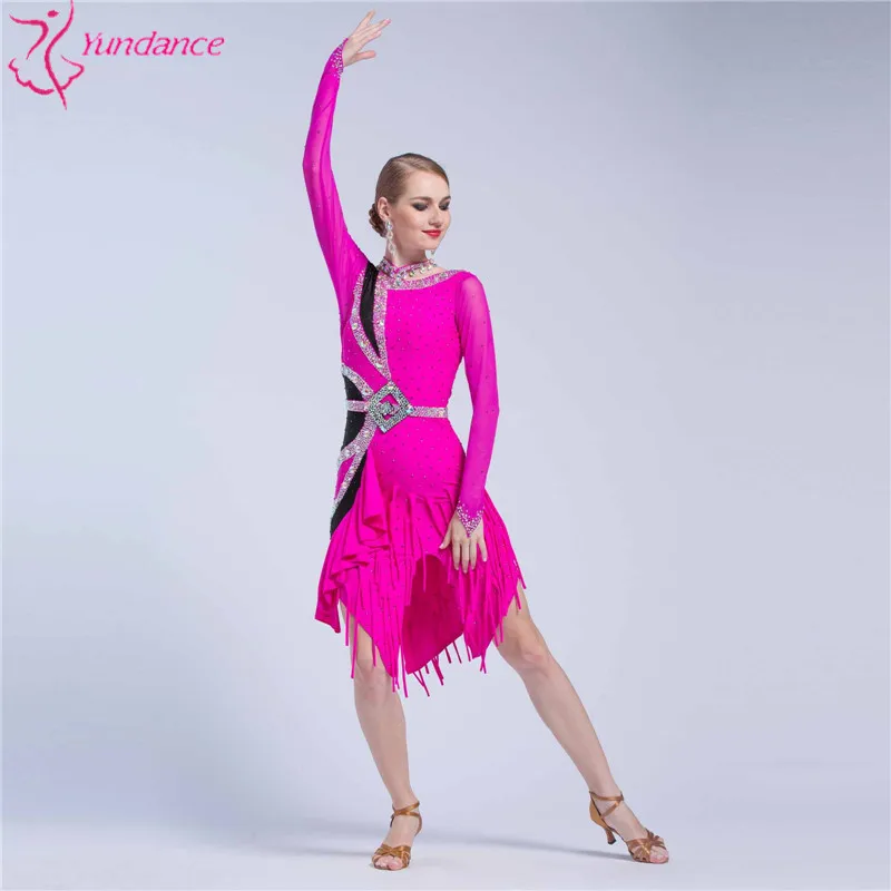 L-17234 Adult rumba cha-cha dance Latin dance dress, female costumes new Latin american dresses for sale