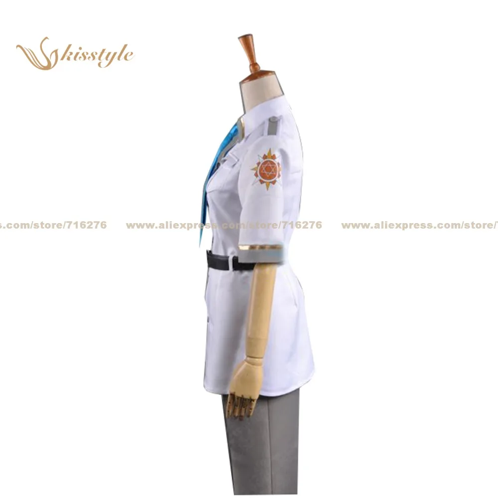 Kisstyle Fashion Kamigami no Asobi Apollon Agana Belea Summer Uniform COS Clothing Cosplay Costume,Customized Accepted