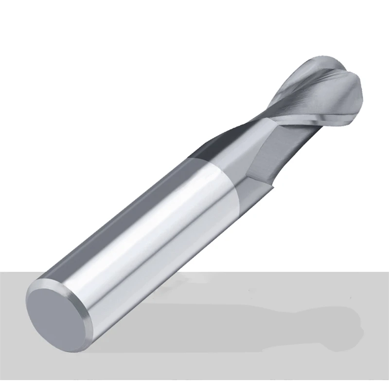 Ball Nose End Mills HRC70 High Hardness Ball Head 2 Flute Carbide Lengthened Circular CNC Milling Cutter R0.5-R10 4mm-20mm