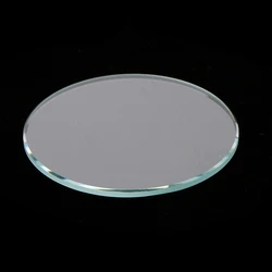 10pcs Flat Clear Round Flat Watch Crystal Mineral Glass Watch Part 28mm-38mm