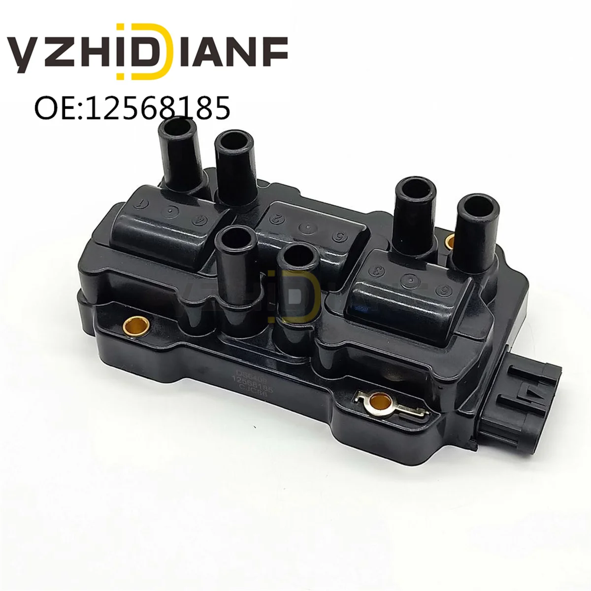 

1x Automobile engine ignition coil package uf434 12568185 compatible with For chevrolet- Buick- For saturn-