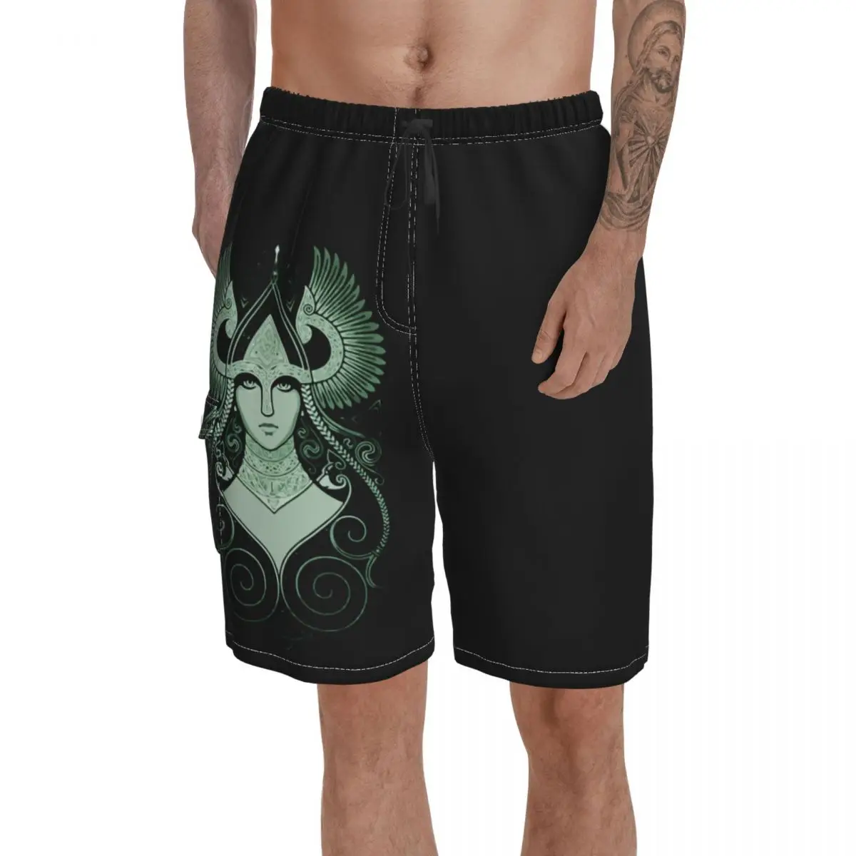 Causal Vikings T Shirt Vikings  Rollo, Lothbrok, Vikings Breathable Quick Dry Funny Novelty Hawaii Pants