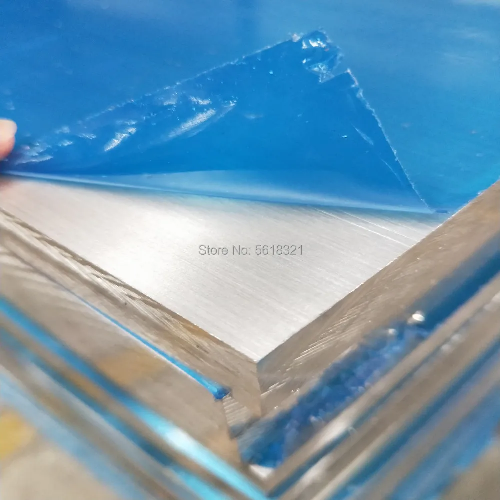 1mm 3mm 6mm  8mm 10mm DIY aluminum plate 6061 200*200mm 200*300 sheet with retail price